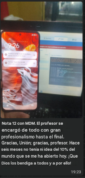 Xiaomi Note 12 MDM removido